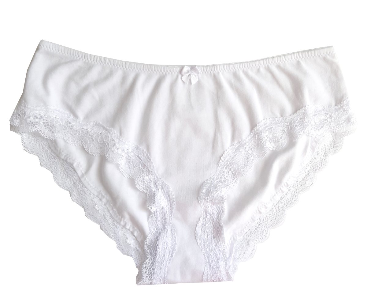 Dámské kalhotky z bavlny PS2735 Barva: bílá, Velikost: S