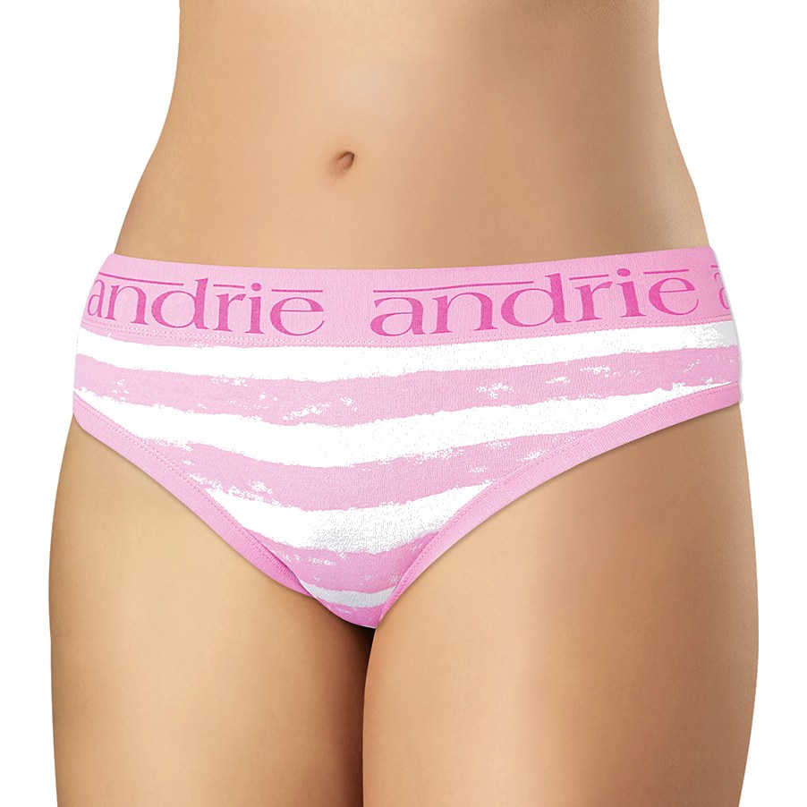 Andrie PS 2892 růžové dámské kalhotky Barva: růžová, Velikost: S