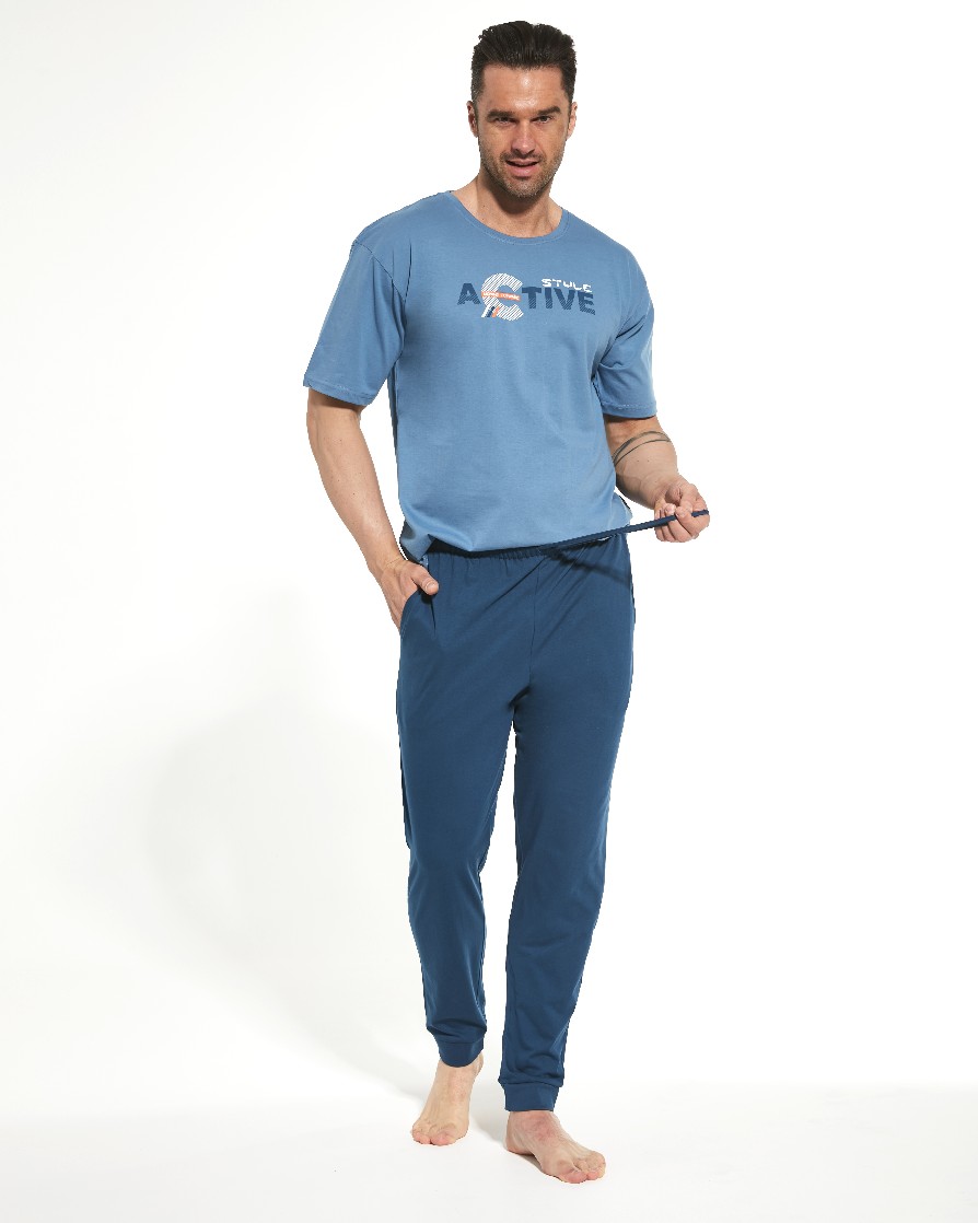 Cornette 462-206 pánské pyžamo Barva: modrá, Velikost: XL