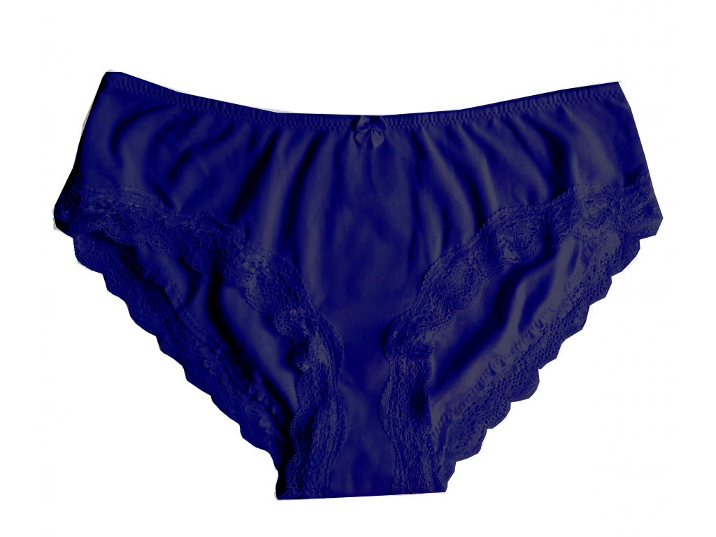 Andrie 2735 modré kalhotky dámské Barva: modrá tmavá, Velikost: L