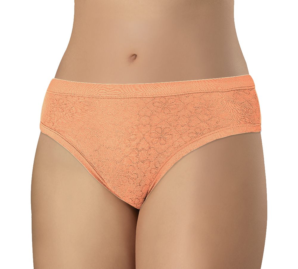 Andrie PS 2887 oranžové dámské kalhotky Barva: oranžová, Velikost: XL