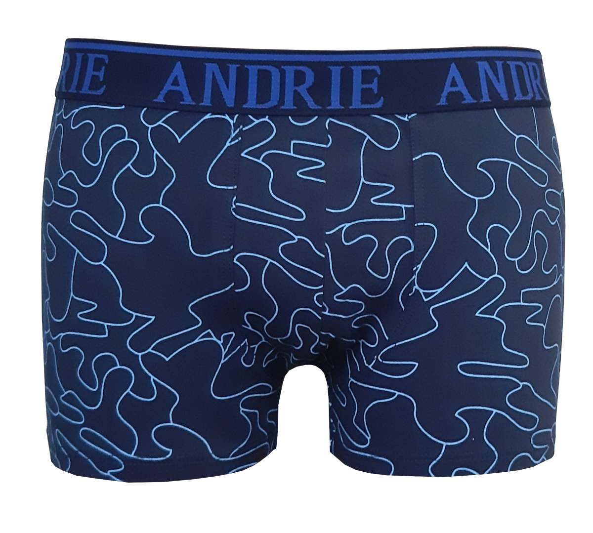 Andrie PS 5731 tmavě modré pánské boxerky Barva: modrá tmavá, Velikost: L