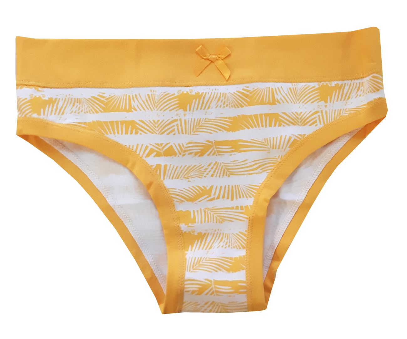 Andrie PS 2913 žluté dámské kalhotky Barva: žlutá, Velikost: M