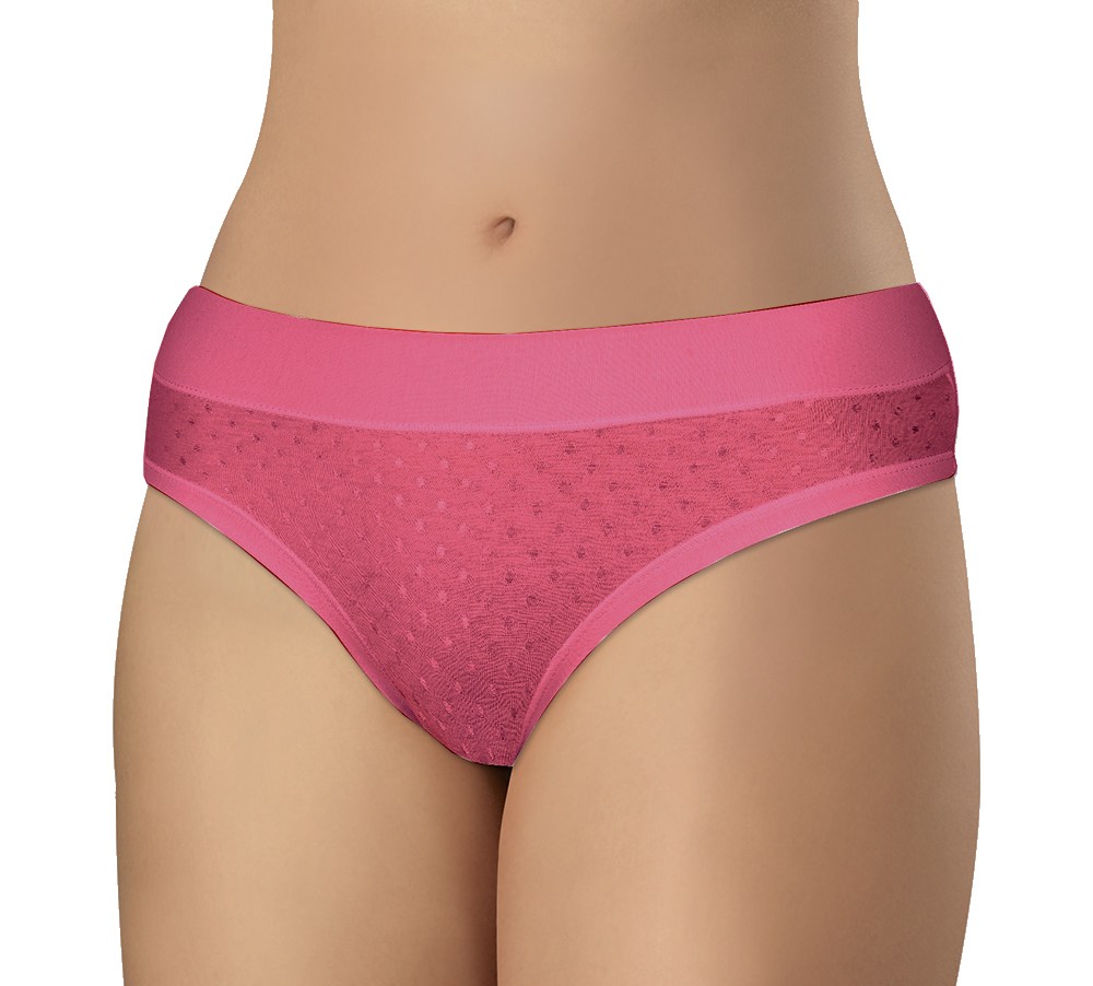 Andrie PS 2909 růžové dámské kalhotky Barva: růžová, Velikost: L
