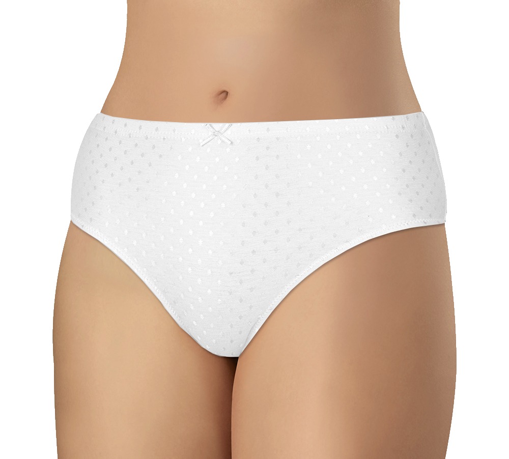 Andrie PS 2919 bílé dámské kalhotky Barva: bílá, Velikost: XL