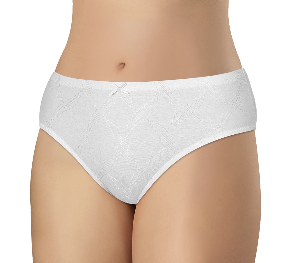 Andrie PS 2921 bílé dámské kalhotky Barva: bílá, Velikost: XL