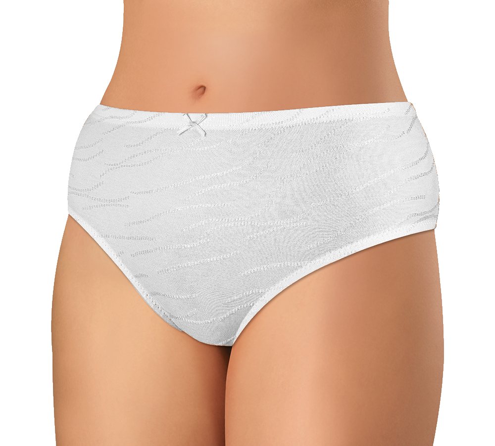 Andrie PS 2934 bílé dámské kalhotky Barva: bílá, Velikost: 2XL