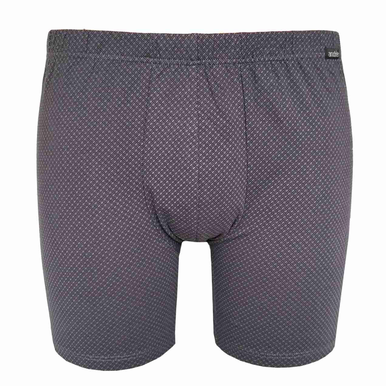 Andrie PS 5785 šedé pánské boxerky Barva: šedá, Velikost: XL