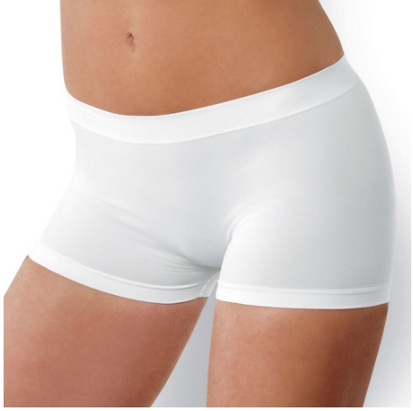 Intimidea 410098 bílé dámské kalhotky bezešvé Barva: bílá, Velikost: M/L