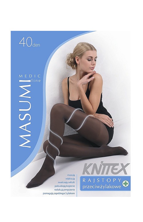 Knittex 120010 grafit dámské punčochové kalhoty Barva: šedá, Velikost: 2XL