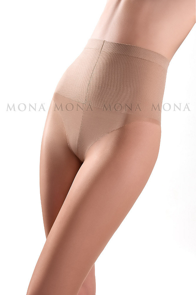 Mona Control visone 20 DEN dámské punčochy Barva: tělová, Velikost: XL