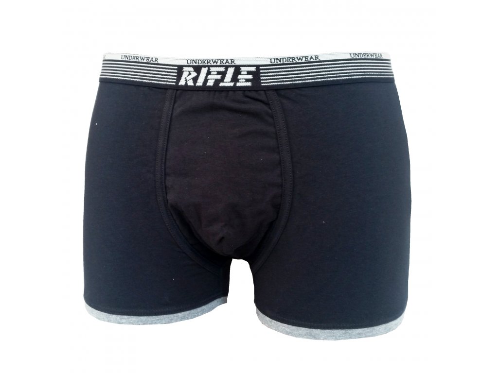 Rifle boxerky pánské 144 Barva: černá, Velikost: 2XL