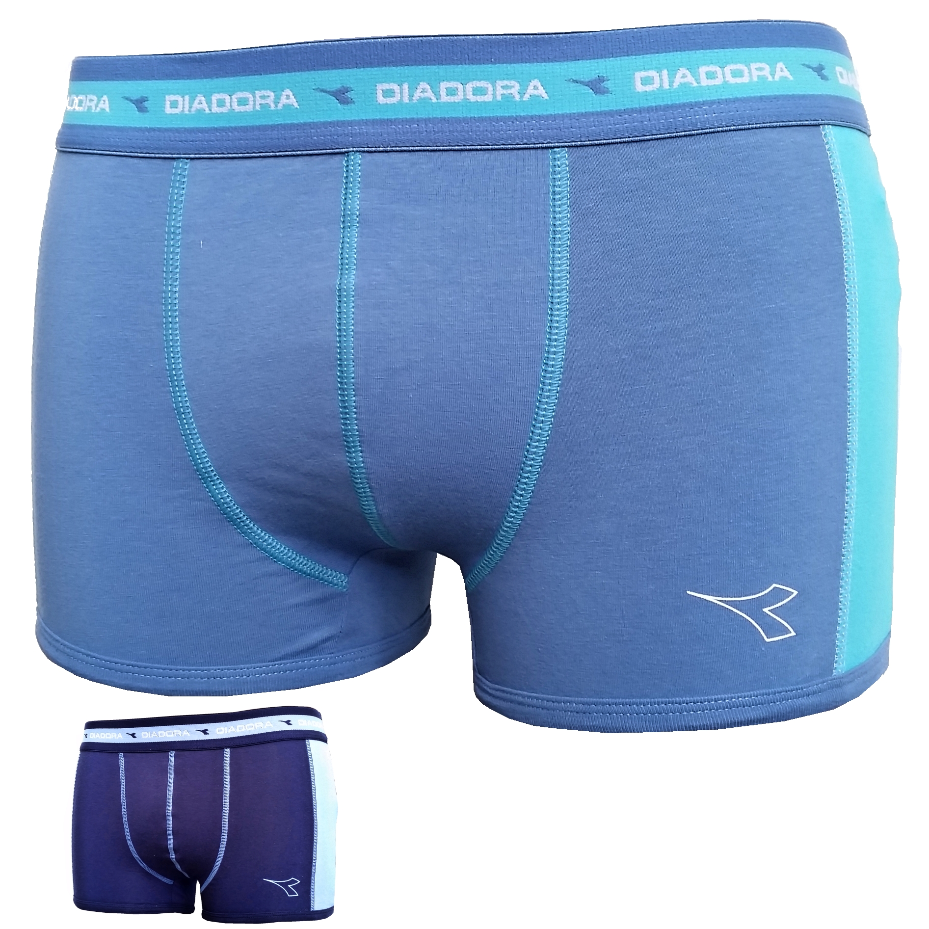 Diadora 5244 pánské boxerky Barva: modrá světlá, Velikost: S/M