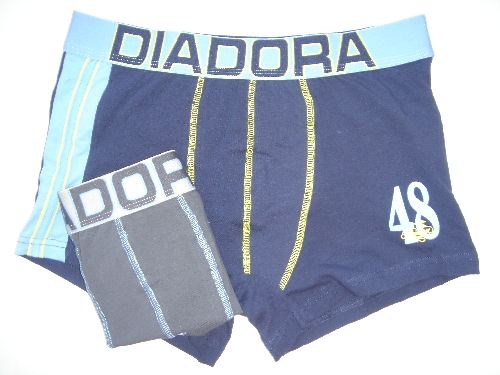Diadora 5250 pánské boxerky Barva: šedá, Velikost: S/M