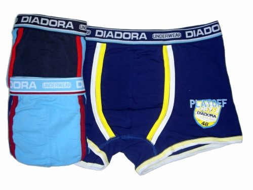 Diadora 5392 pánské boxerky Barva: modrá tmavá, Velikost: XL