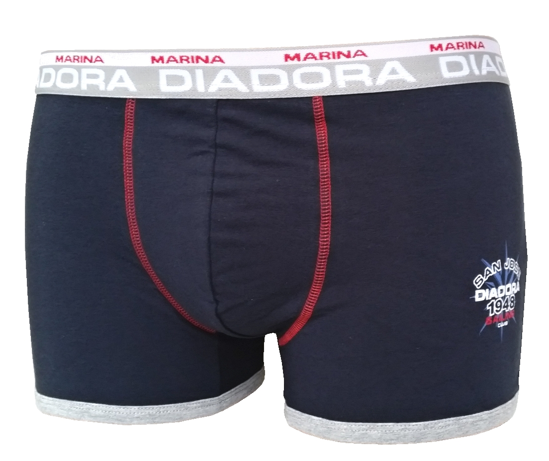 Diadora 5445 pánské boxerky Barva: modrá tmavá, Velikost: 2XL