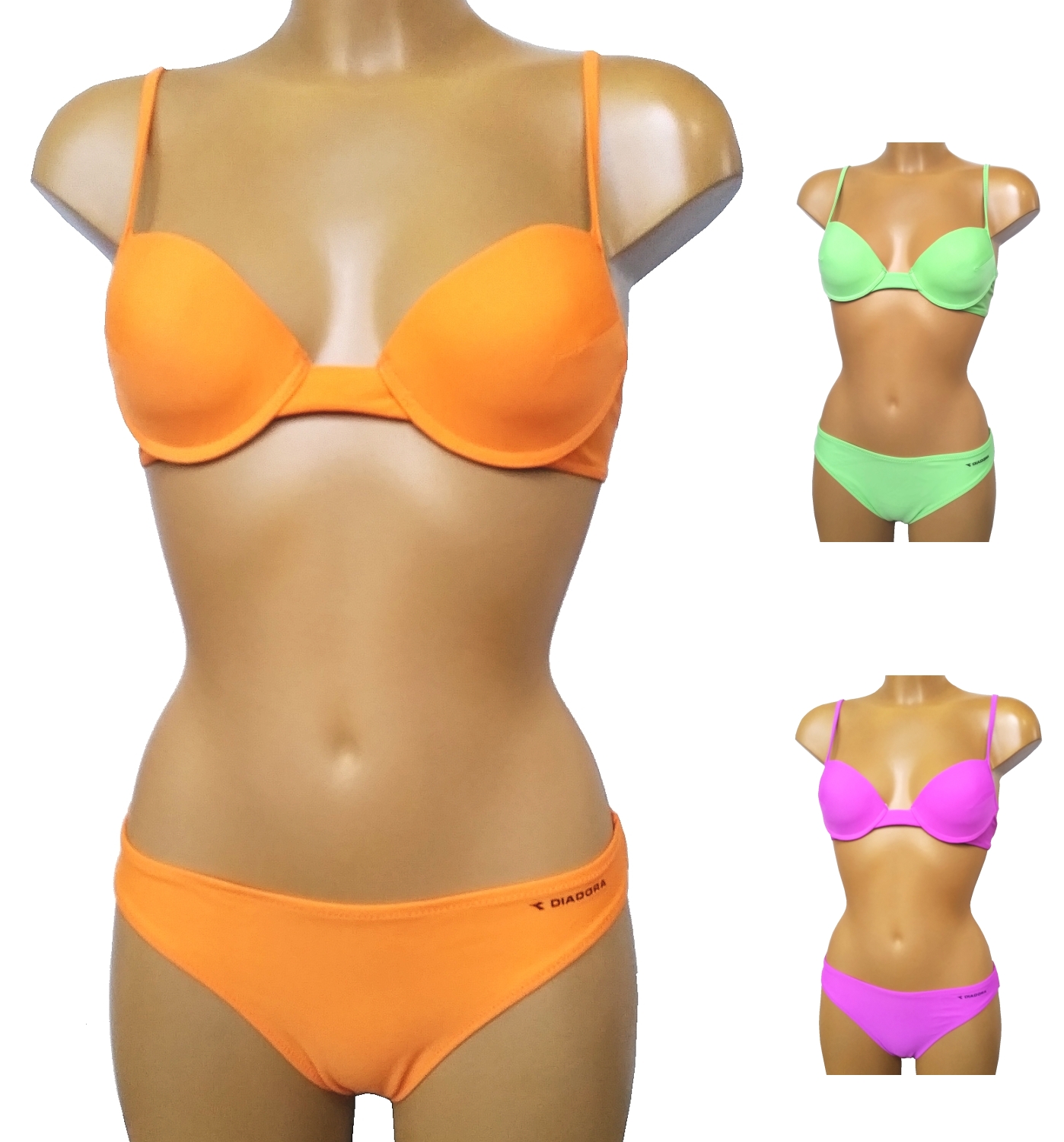 Diadora 61048 dámské plavky Barva: oranžová, Velikost: XS