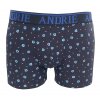 Andrie PS 5710 modré-modré pánské boxerky