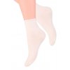 Steven 115 smetanové dámské ponožky-nekompresní lem