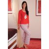 Andrie PS 9175 dámské pyžamo (Barva růžová, Velikost oblečení XL)