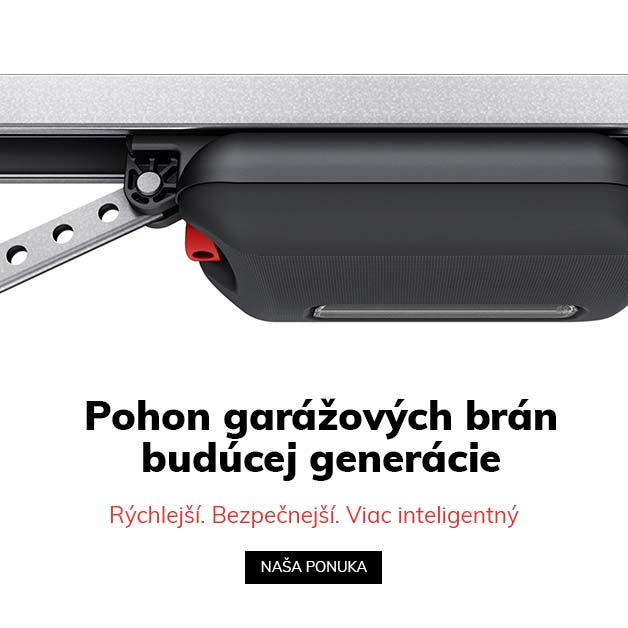 Pohon garážových brán budúcej generácie