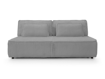 Trojmístná rozkládací pohovka KOMMA | Tmavě šedá