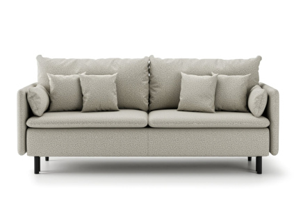 Trojmístná rozkládací pohovka ASTI | šedá