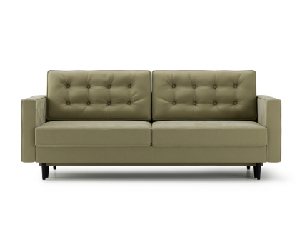 Trojmístná rozkládací pohovka TIVOLI | zelená