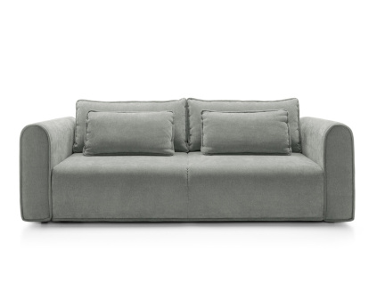 Trojmístná rozkládací pohovka MUNRO | tmavě šedá