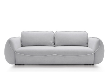 Trojmístná rozkládací pohovka UMMA | šedá