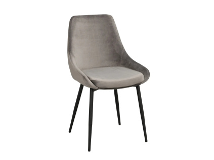 Jídelní židle látková Sierra | Šedá