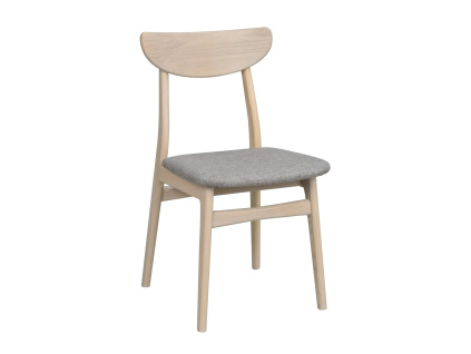 Dřevěné jídelní židle Rodham | Světle hnědá