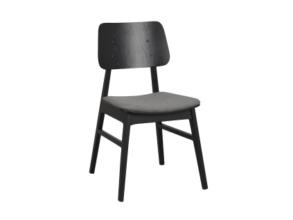 Dřevěné jídelní židle Nagano | Černá