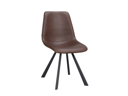 Jídelní židle Auburn | Hnědá