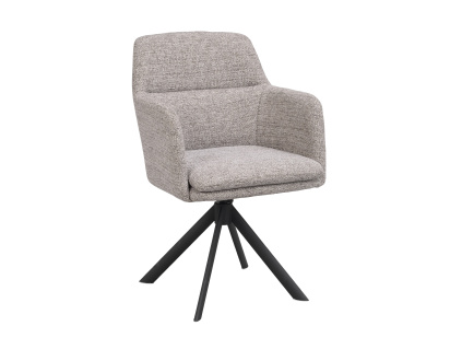 Otočná židle s područkami Gladstone | Tmavá béžová