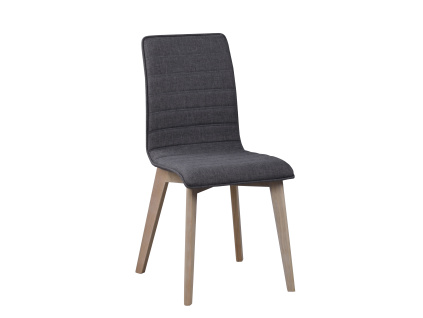 Jídelní židle Gracy | Šedá/světle hnědá