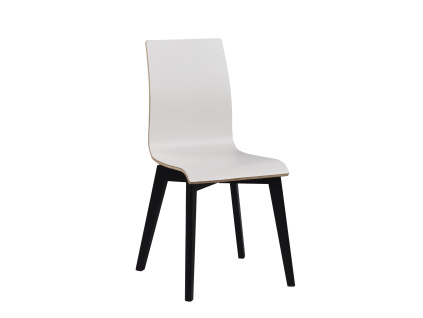 Jídelní židle Gracy | Bílá/černá