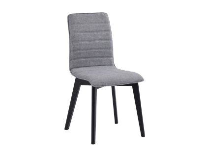 Jídelní židle Gracy | Světle šedá/černá