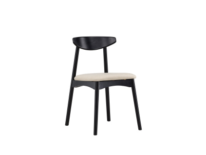 Jídelní židle Ven | béžová, černá