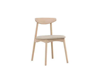 Jídelní židle Ven | béžová, whitewash