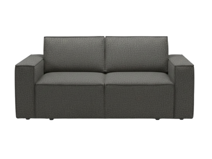 Dvoumístná rozkládací pohovka VIENNA | šedá