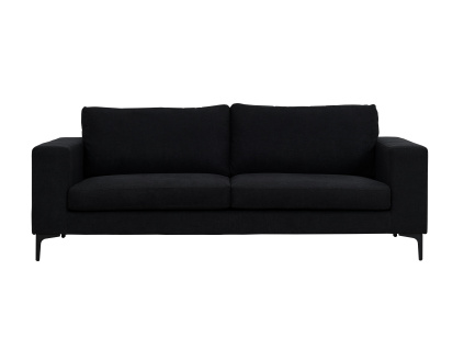 Trojmístná pohovka BOLERO  | černá