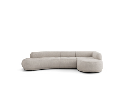 Rohová pohovka GIO | Pravá | béžová