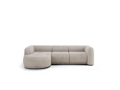 Rohová pohovka GIO | Levá | béžová