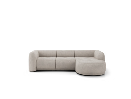 Rohová pohovka GIO | Pravá | béžová