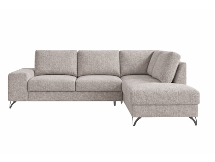 Modulární rozkládací pohovka FLAVIO | hnědá