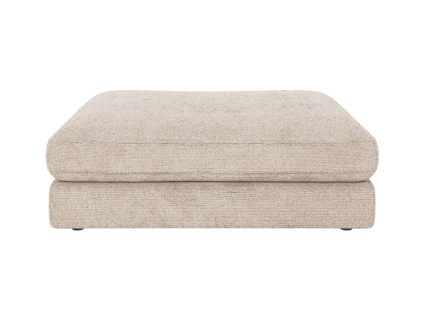 Pohovka / Podnožka modul Rowico Home DUNCAN | světle šedá