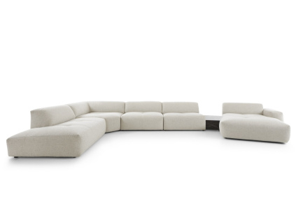 Rohová pohovka CALM WOTTL-C-W1-W1-CT-WLR | Krémová