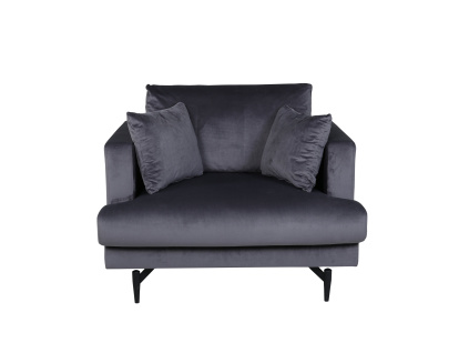 Křeslo SOFIA | Tmavě šedá