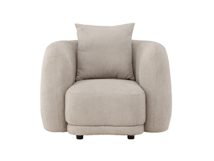 593 1 kreslo cielo boucle bezova